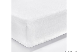 Coprimaterasso singolo in cotone 100% con angoli
