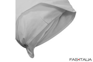 Federa in cotone con patella